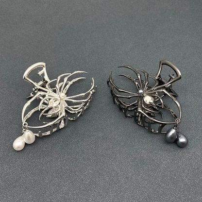 Gothic Spider Hair Clip