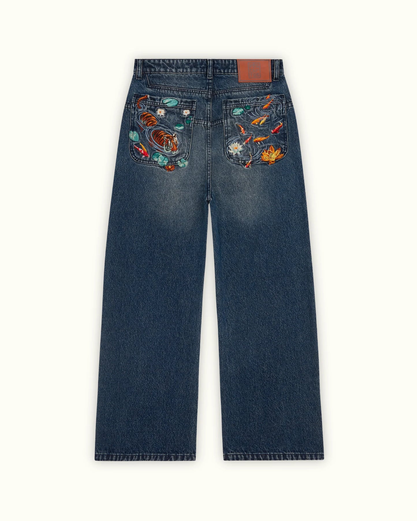 Graphic Baggy Jeans