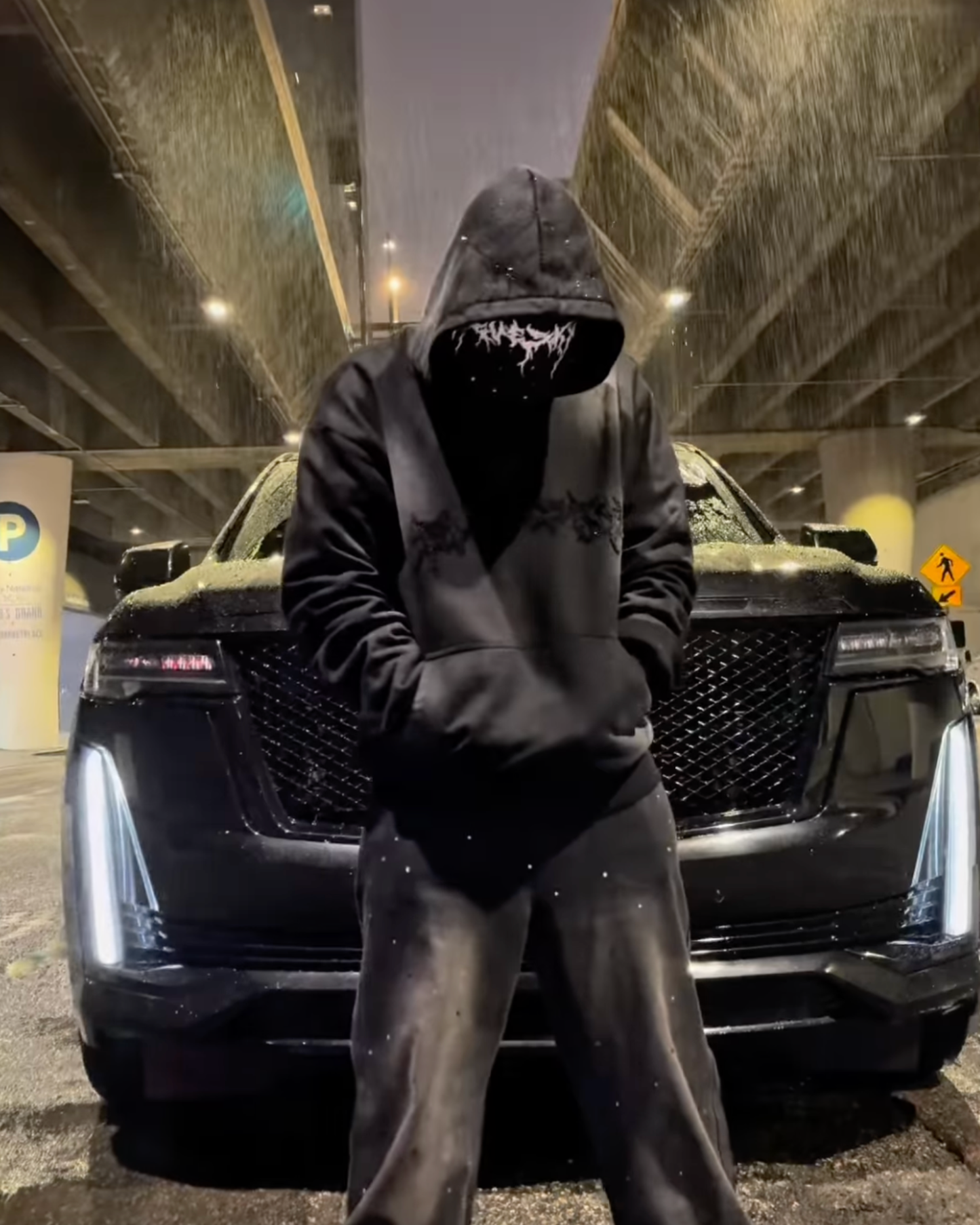 Spider Rhinestone Hoodie