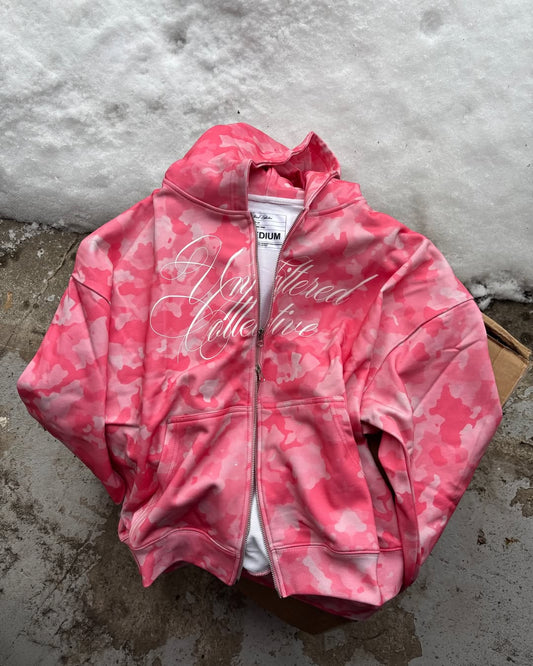 Pink Camo Hoodie